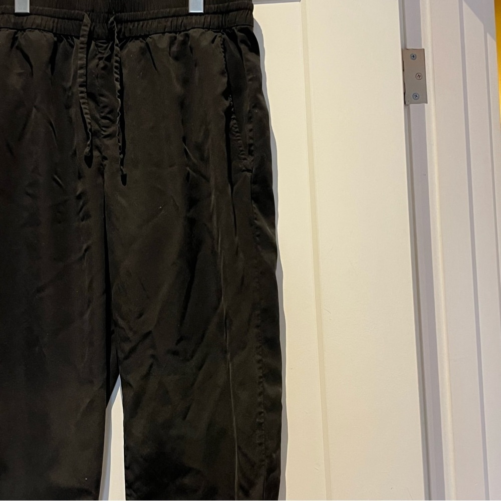 Everlane Tencel Relaxed Fit Pull-on Elastic-Waist Cropped Peants - Picture 4 of 9